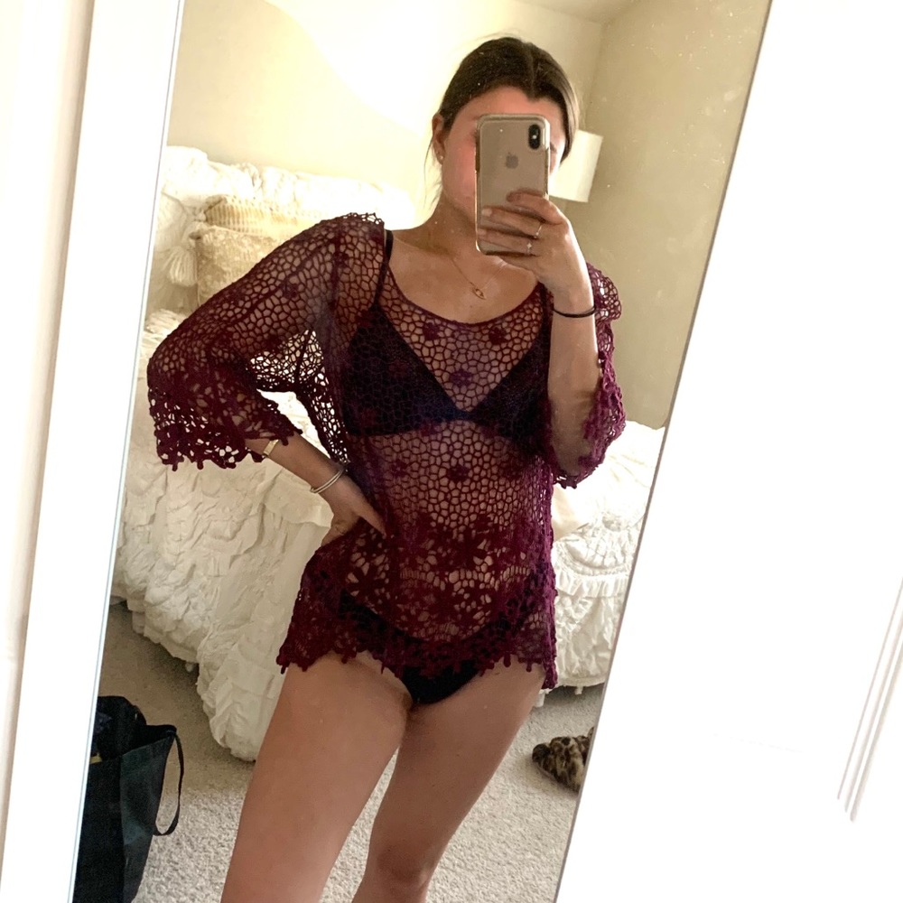 Free People Lace Tunic